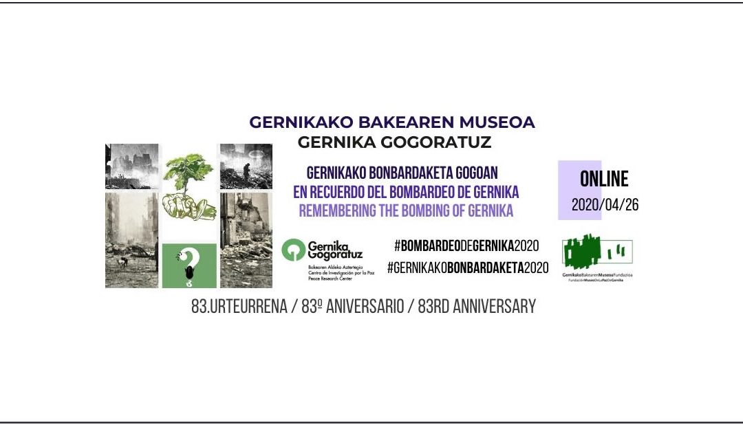 83 Aniversario en recuerdo del bombardeo de Gernika