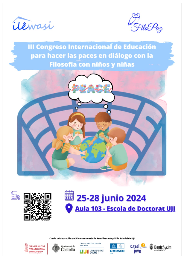 III Congreso Internacional de Educación para Hacer las Paces en Diálogo con la Filosofía con niños y niñas