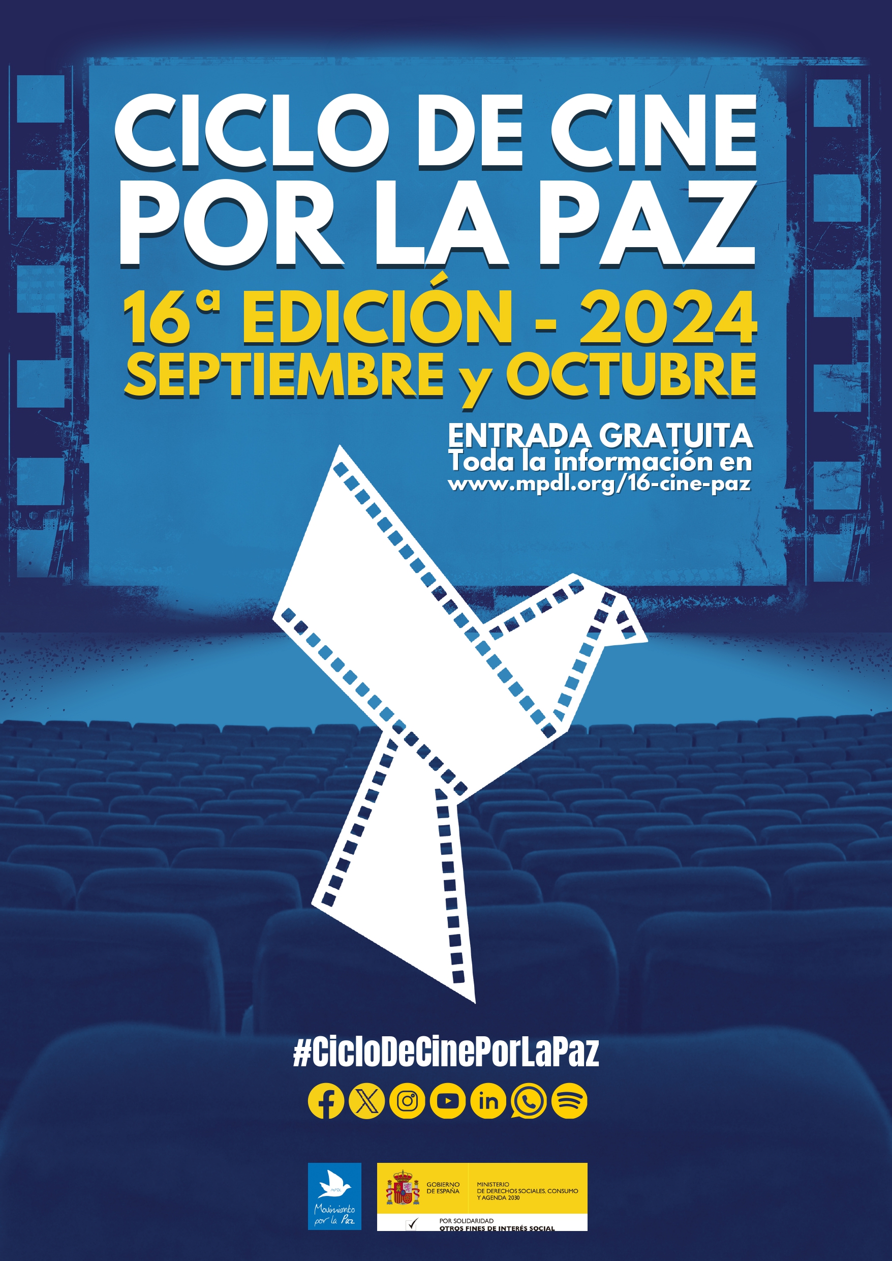 16º Ciclo de Cine por la Paz – MPDL