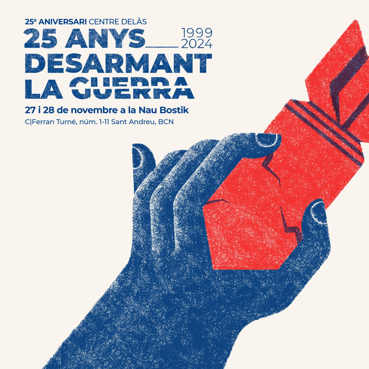 25 Años Desarmando la Guerra: Celebración del Centre Delàs d’Estudis per la Pau