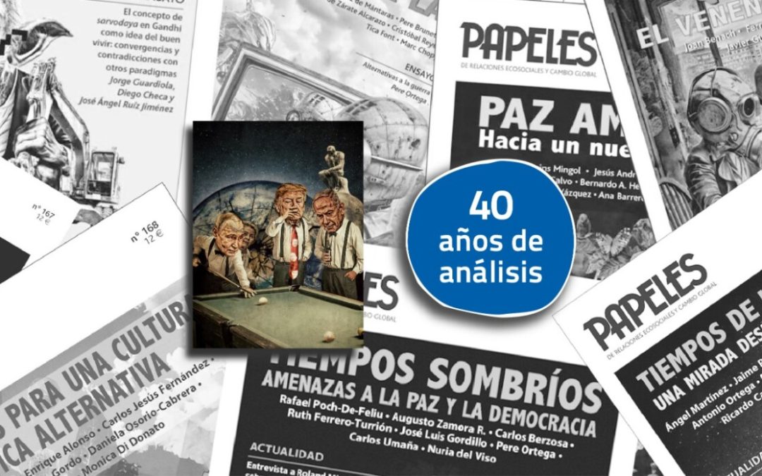 Tiempos de incertidumbre: 40 años de reflexión el con la Revista Papeles
