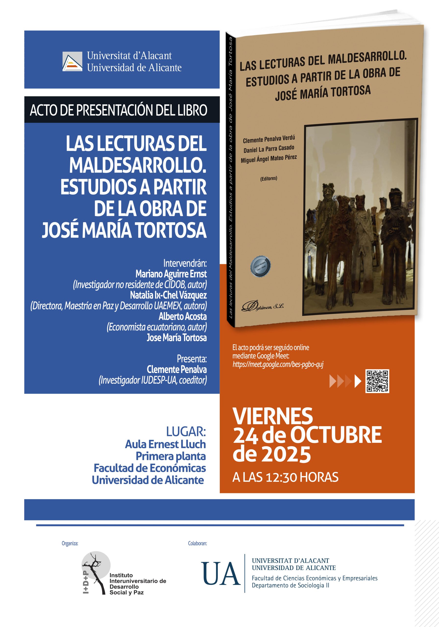 presentació_lecturas del maldesarrollo José María Tortosa