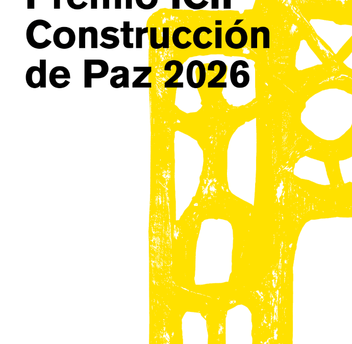 Abierta la convocatoria del Premio ICIP Construcción de Paz 2026