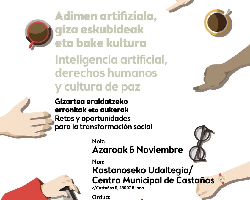 Inteligencia artificial, derechos humanos y cultura de paz. Retos y oportunidades para la transformación social